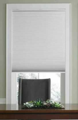 Real Simple Cordless Blackout Cellular 34-Inch x 72-Inch Shade in Snow (6995632816311)